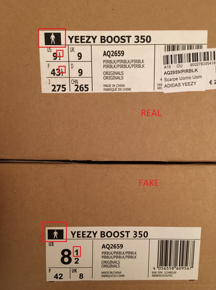How to spot a fake Yeezy Boost 350 